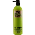 LOVE PEACE & THE PLANET Haircare door Tigi
